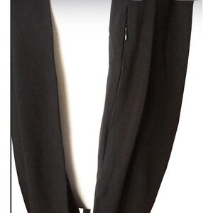New In Bag Zipello Infinity, Scarf, Black With Zipper Pocket